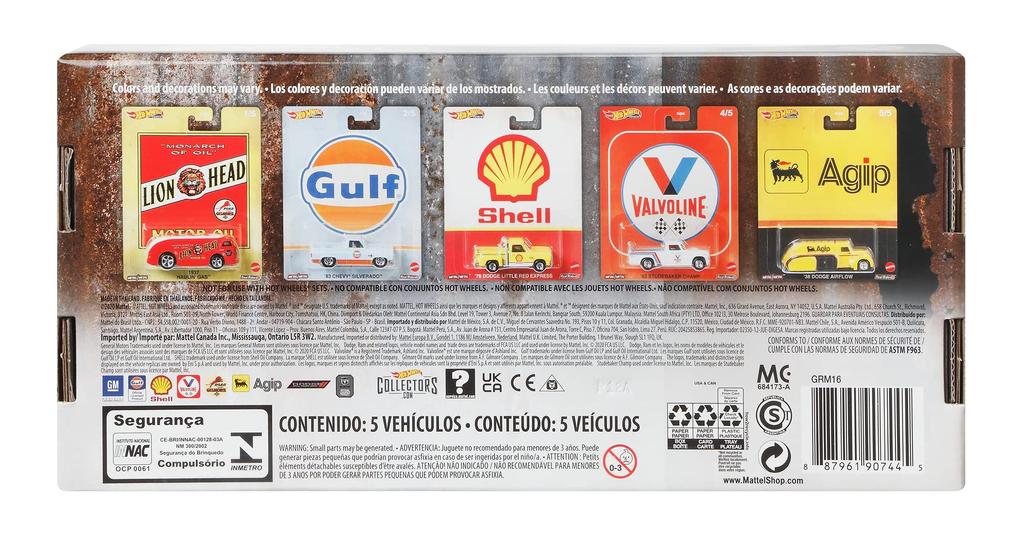 Hot Wheels Premium Box Vintage Oil GRM16 –