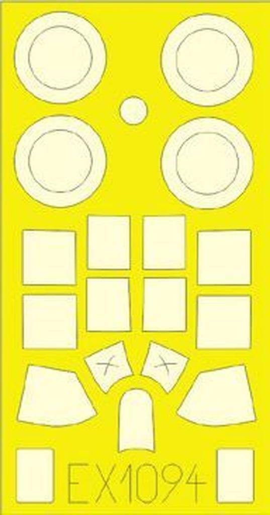 Eduard 1/48 Big Ed F4F-4 Parts Set (for Academy) Plastic Model Kit Parts EDUBIG49448 (Airplane)