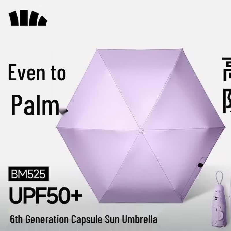 Beneunder UV Protection Five-Fold Capsule Umbrella