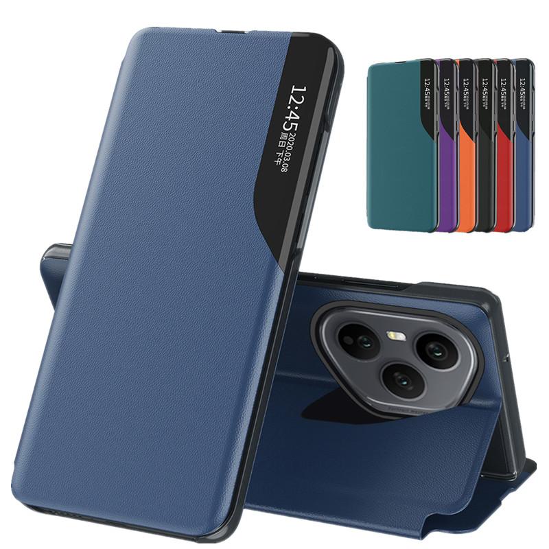 Children Clothing Yulin-001 Smart View Flip Book Phone Case For Honor 400 Pro Honor 400 Lite 5G Protective Cover Magnetic Funda Shell Coque Capa