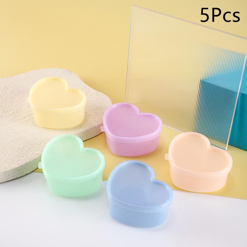 

5/10 шт. Мини-бутылочка в форме сердца, ланч-бокс, пластиковая бутылка для приправ, кетчуп, салатная заправка, приправа, портативный контейнер для еды 5Pcs