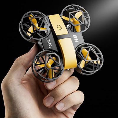 Vliegend Mini Afstandsbediening Vliegtuig Oplaadbare Vierassige Rotatie Afstandsbediening Drone 360° Rotatie met Licht