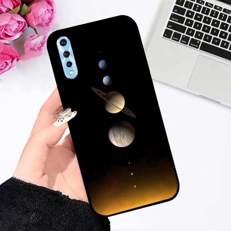 For Vivo iQOO Neo 855 5G Case iQOO Z5 Cute Cartoon Astronaut Soft Silicone TPU Phone Cover For VIVO S1 Y7S 4G Global Coque Funda
