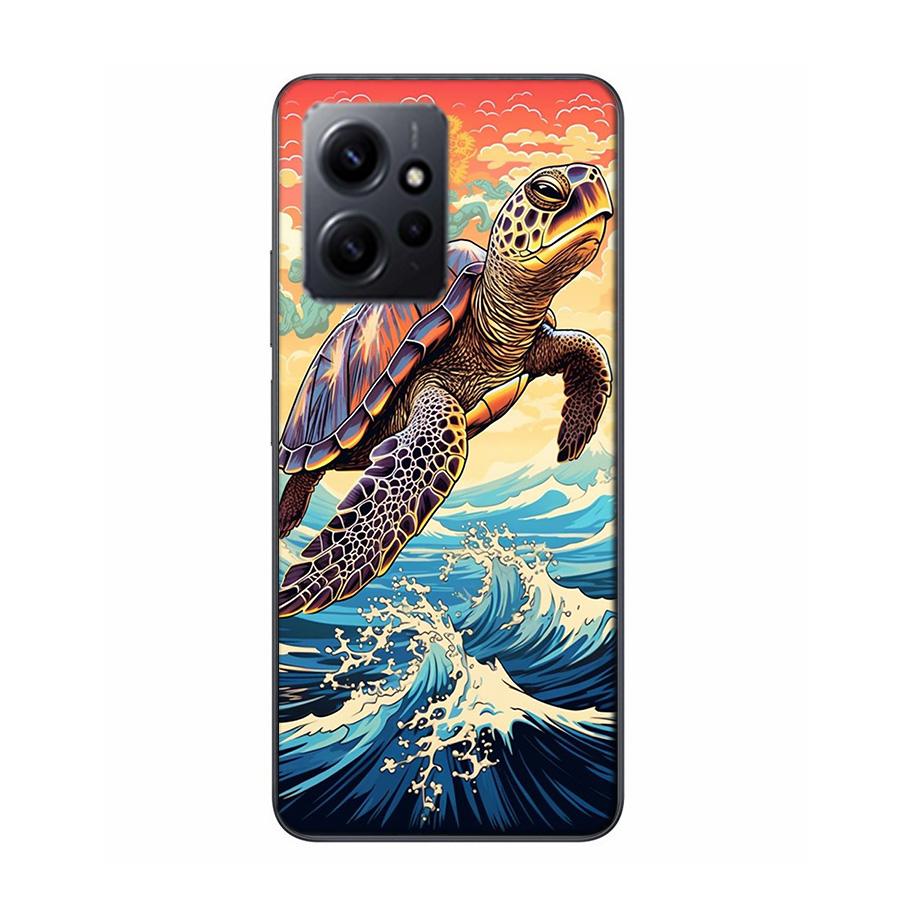 Marine Organisms, Sea Turtles, And Animals Phone Case For Redmi 12 13C 12C 15C 9 10 10C Note 13 Pro Plus 14 15 Pro 9T 9C 9A TPU