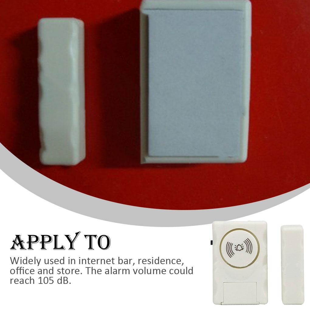 Loud Sound Wireless Window Alarms Apartment Bedroom Entry Door Sensor Open Close Detector Battery Powered Accessories