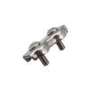 Stainless Steel Heavy Duty Locking Device Aircraft Wire Cord Double Clamp Buckle