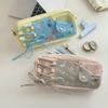 Pencil Case Large Ins Pen Bag Desktop Storage Cartoon Pencil Bag Korean Stationery Bag  School