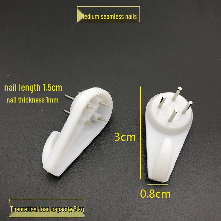 

Бесшовные крючки для фоторамки свадебного платья, вышитого крестиком - Чисто белые аксессуары для настенного крепления и установки.