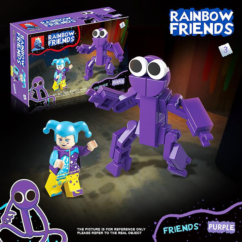 Roblox Rainbow Friends Monster Game Character Building Block 8pcs Set Kid Toy For Children And Gift
