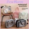 Urban Minimalist Waterproof Pvc Travel Organizer With Dry Wet Separation For Gym And Beach Use