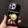 Cartoon S-Smiling friends Phone Case Color Silver Shell For IPhone 17 16 15 14 13 12 11 Pro Max Plus