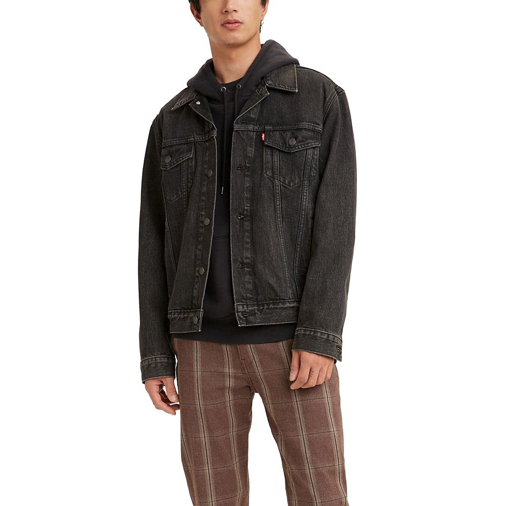 Levi s 72334-0584 The Trucker Jacket Blow Away L чёрный