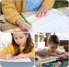10-Pack Pen Grip Corrector, Writing Posture Aid Tool with Soft Gel Pencil Holder for Handwriting Improvement