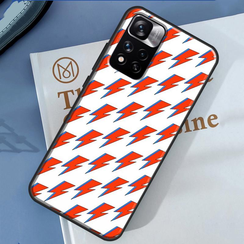 Lightning Bolt Case For Xiaomi Redmi Note 13 12 11 9 10 14 Pro 9S 10S 11S 12S Redmi 14C 10C 12C 13C Cover