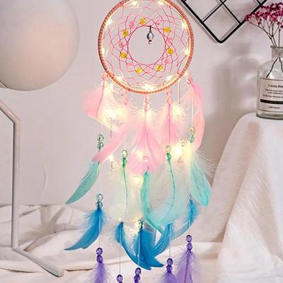 Geständnis-Ballon Handgemachter Traumfänger Geschenke mit LED-Licht Traumfänger Anhänger Kreatives Hohl-Windspiel Wandbehang
