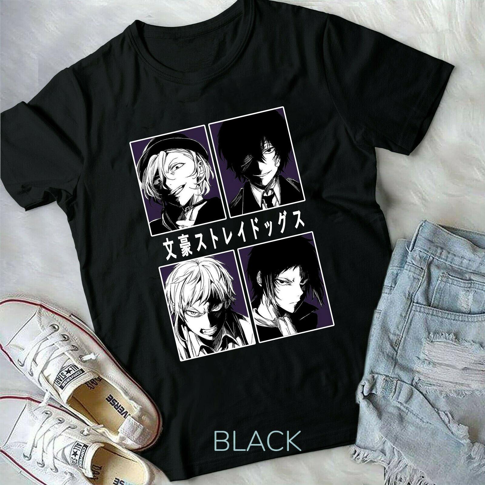 Dazai Shirt,Bungou Stray Dogs,Anime, Gift,Anime Streetwear,Manga T-shirt Unisex T-Shirt XL