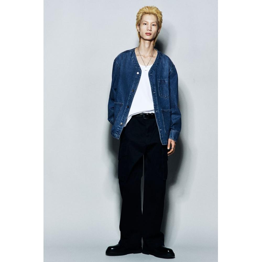 

Кардиган HM Loose Fit deniM Blue XS