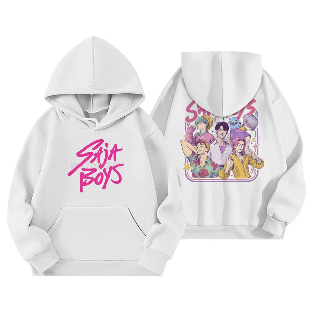 KPop Lovci démonů Dětské mikiny Dívčí oblečení Dětský film Nová mikina s dlouhým rukávem Pulovr K-Pop Lovci démonů Neformální topy