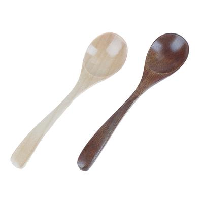 Wooden Honey Spoon Coffee Spoon Ice Cream Candy Teaspoon Rice Spoon
