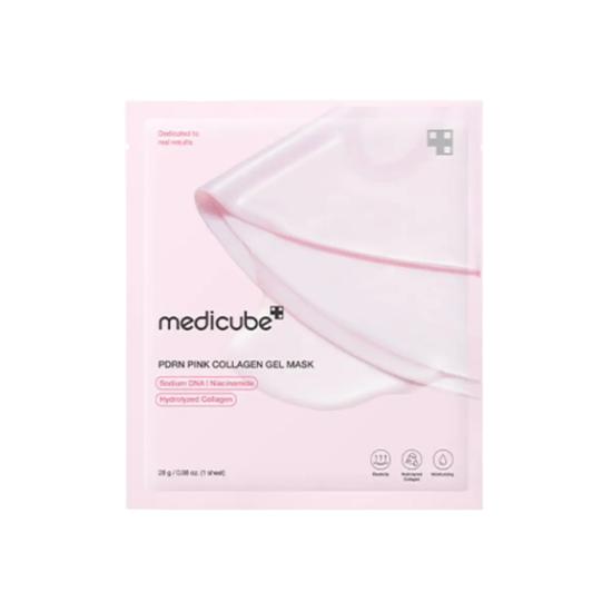 Medicube PDRN Pink Collagen Gel Mask Pack Firming & Glow Care 28g (1 Sheet)