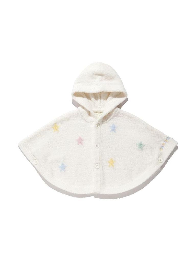 BABY Airy Moco Colorful Star Poncho PBNT259162OWHT80