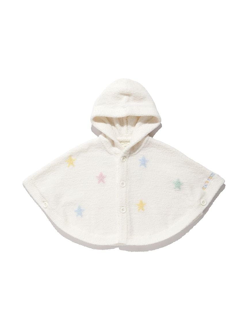 

BABY Airy Moco Красочное пончо со звездами PBNT259162OWHT80