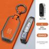 Zinc Alloy Leather Car Remote Key Case Protector Bag For Kia Sportage R Gt Stinger Sorento Ceed Cerato Forte Niro Soul Telluride
