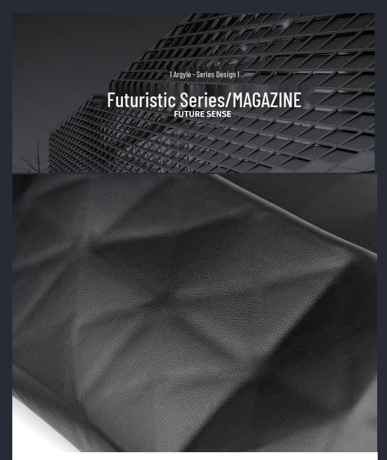 Koreanische Argyle Herren Umhängetasche: Trendige, vielseitige Umhängetasche mit großem Fassungsvermögen & leichter Rucksack