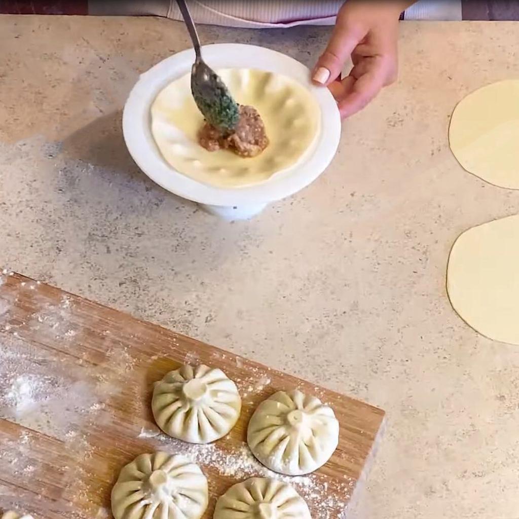 Stroj na výrobu knedlíků Baozi, 6,57palcový stroj na výrobu buchet Bao Plastová kuchyňská pomůcka Kulinářský průzkum Domácí příprava