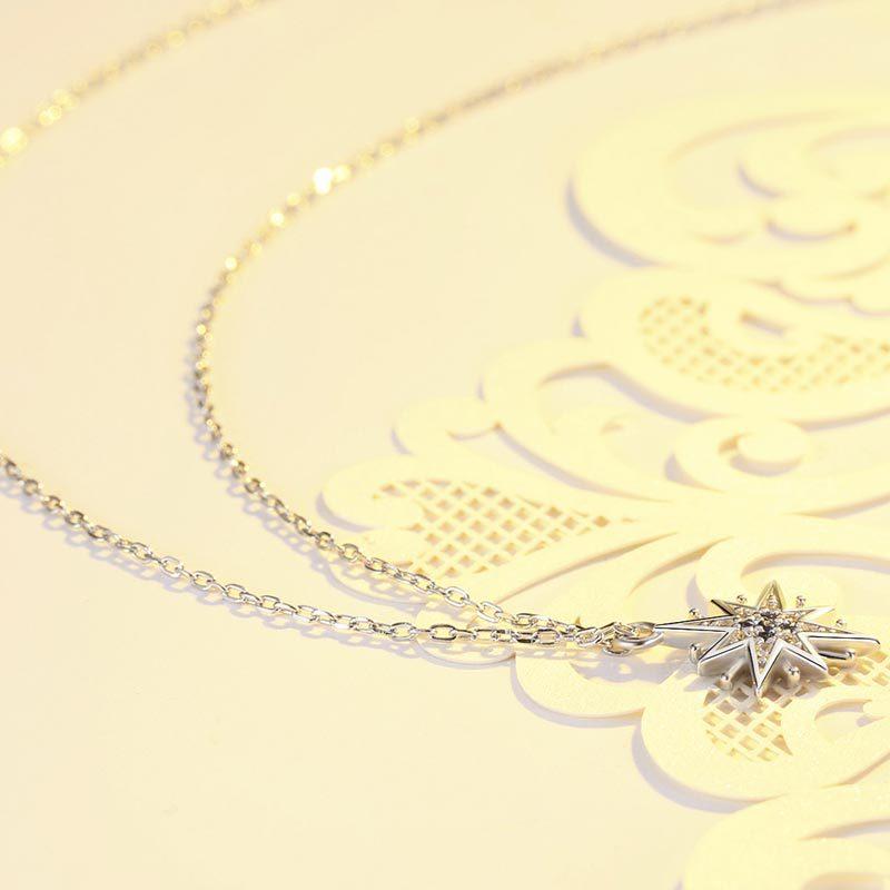 Jewelry Star Necklace Fashion Jewelry Light Luxury Temperament Accessories Korean Version Pendant Ins