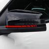 2PCS Stripes Sticker Rearview Mirror Decal For Mercedes Benz A B C E CLA S V R ML AMG W176 C117 W205 W204 W213 W212 C253 Decal