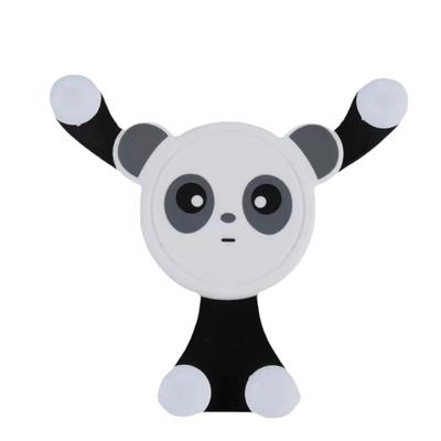 Cartoon Smiley Face Bear Car Mobile Phone Holder Car Navigation Out Trend Snap-on Gravity Mobile Phone Holder