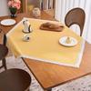 Karomuster Klein Frisch Pastoral Tischdecke Tischdecke Haushalt Abdeckung Handtuch Spitze