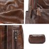Leather Women's Bag New Backpack Women's Niche Backpack Women's Versatile Retro Cowhide Women's Bag