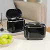 Mini Trash Can With Lid Small Trash Can Desk Trash Can Countertop Tiny Desktop Waste Garbage Bin Commercial Office Wastebasket