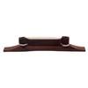 Guitar Bridge Rosewood Bone Saddles Height Adjustable Smooth Flat Bottom Guitar Bridge For Precise Intonation Enduring