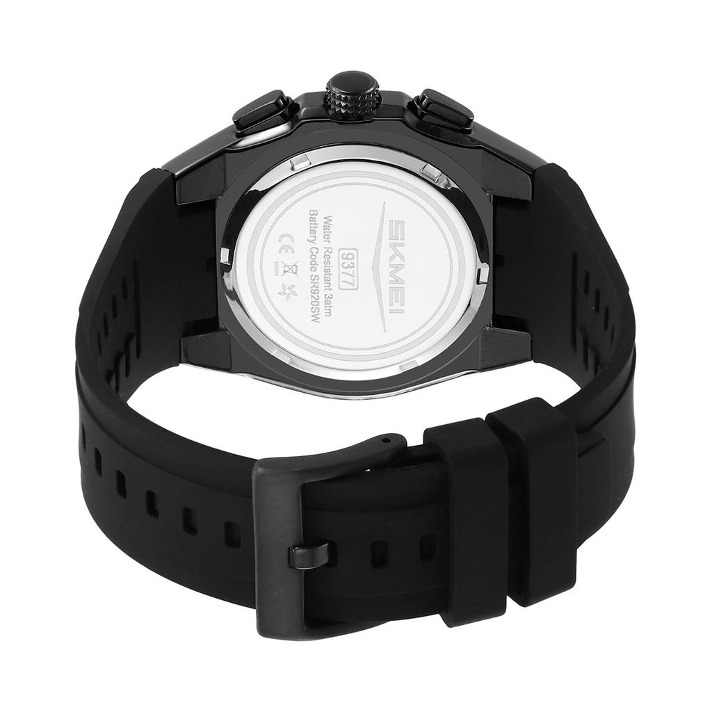 Men's Watch Calendar Chronograph Multifunctional Quartz Watch Hollow Dial Waterproof Luminous Watch Merchant