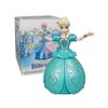 Boneca Dança da Neve Frozen Elsa Dançante Giratória Cantante Piscante Presente de Natal