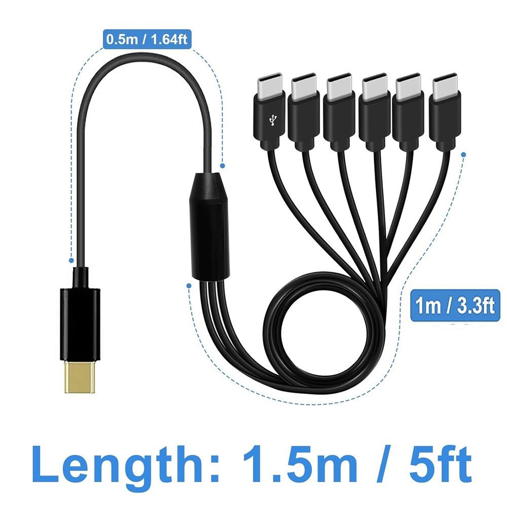 50cm8150cm Cablu Multi USB C la USB C Micro-USB Tip C Masculin Cablu Încărcător Tabletă