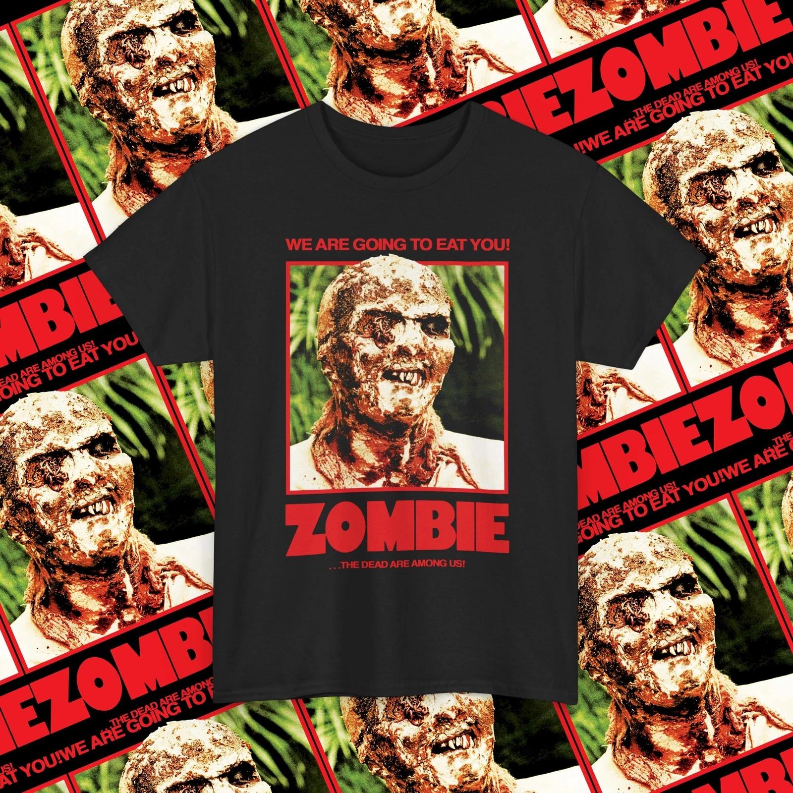 Zombie Horror Movie Shirt, Vintage Horror Movie Poster Shirt M