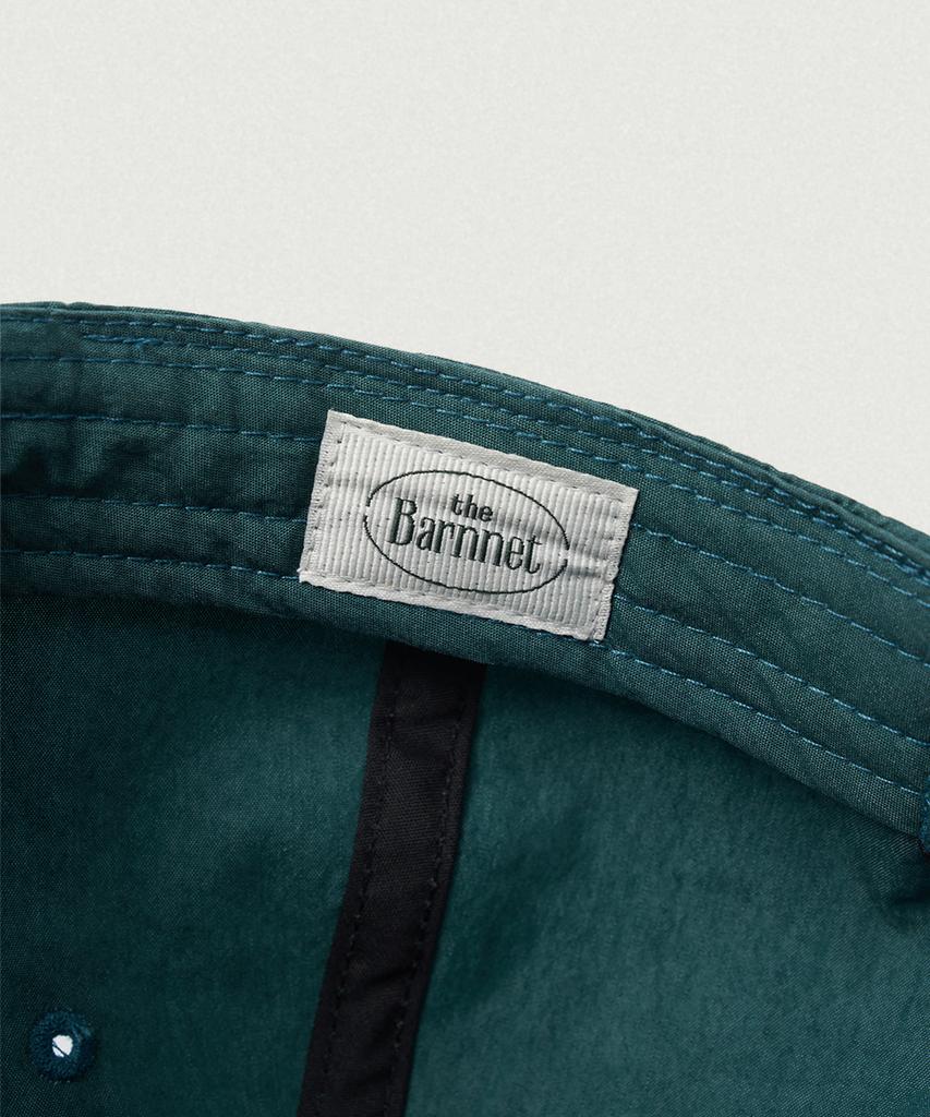 Deobanes Nylon Stitch Logo Ball Cap_Green