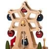 Sanrio Wooden Music Box Ferris Wheel Interior Gift 087424