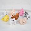 SKZOO Plush Keychain with Animal Hoodie 10cm Soft Stuffed Bag Pendant for Fans Gift Collection