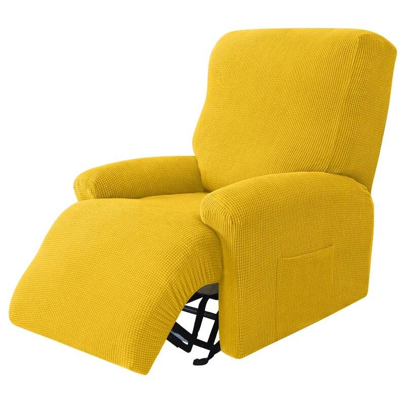 Jacquard Recliner Cover Elastic Sofa Covers Couch Cover Stretch Slipcovers Sofa Armchair Case Anti-Dust Lazy Boy Sofa