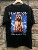 Peter Frampton Kurzarm Schwarz Unisex T-Shirt