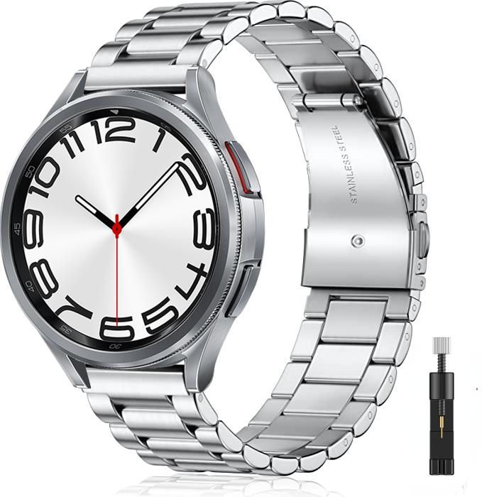 22mm 20mm Metal Strap for Samsung Galaxy Watch 6/5/4/3 Classic Huawei Watch 4 Pro/GT4/3/2e Bracelet Belt Amazfit GTR 4/GTS Band