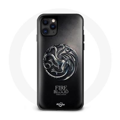 Coque De Téléphone - Game Of Thrones - Iphone 13 Pro Max - Design Unique - Couleur Noire - Rigide