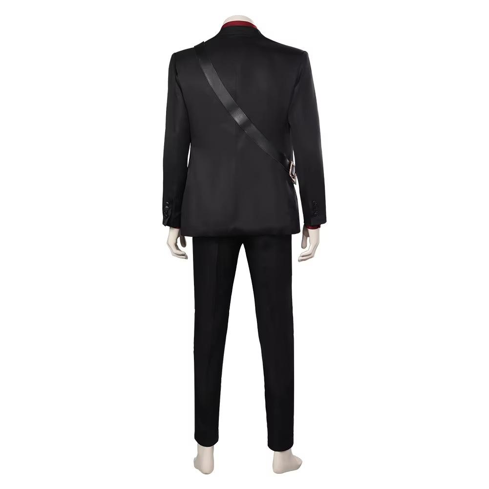 Kenshi Takahashi Cosplay Mannelijke Kostuum Spel Mortal Cos Kombat Business Shirt Jas Broek Outfits Halloween Feest Vermomming