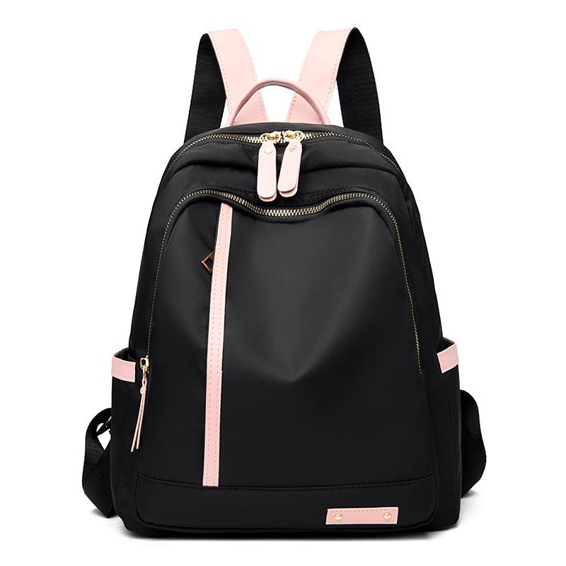Women's Korean Style Large Capacity Double Shoulder Backpack - Casual, Stylish, Versatile Travel Bag for Students