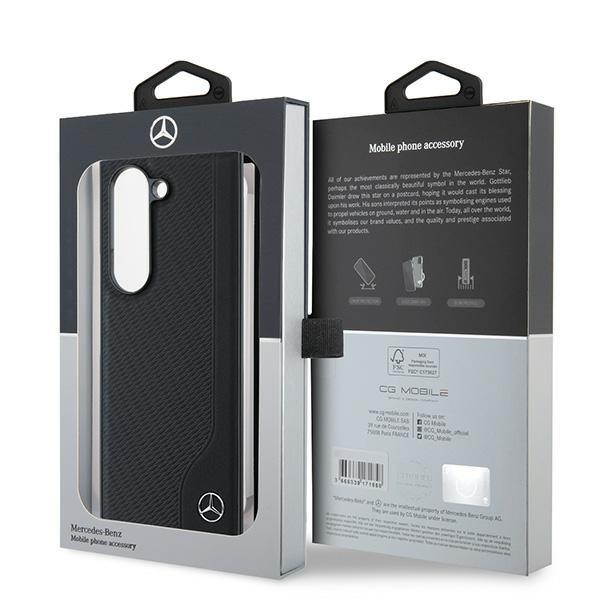 Etui Do Samsung Galaxy Z Fold6 Mercedes MagSafe Czarny